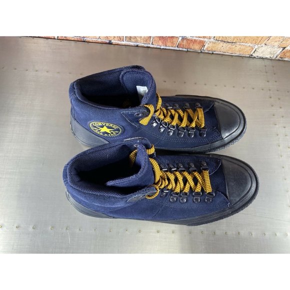 Converse CTAS Street Hiker Obsidian Navy Blue Suede 153663c US Men 8.5 Women 10 - Picture 9 of 9